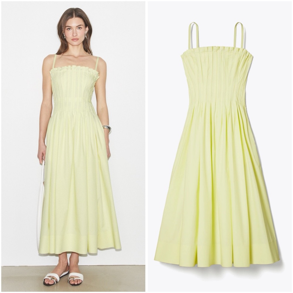 NWOT Tory Burch Cotton Poplin Dress $1,198 8